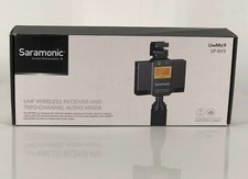 Saramonic UwMic9 SP-RX9 UHF Wireless Receiver Two-Channel Audio Mixer Handle