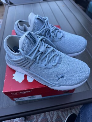 Light Blue-PUMA Women's Pacer Future Knit Sneaker Size 6