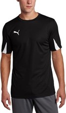 Puma Youth Unisex Team 701269 Size Small Black White Soccer Jersey NWT $22