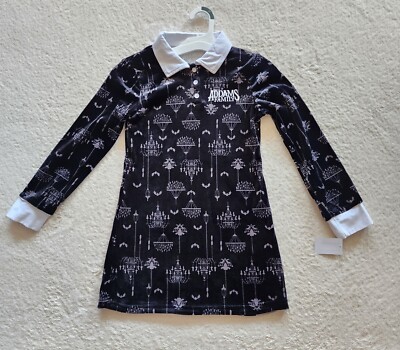 New Netflix TV Show Wednesday / Addams Family velvet dress size M (8)