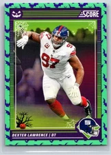 2024 Score-A-Treat #214 Dexter Lawrence A-Treat - Green Bats