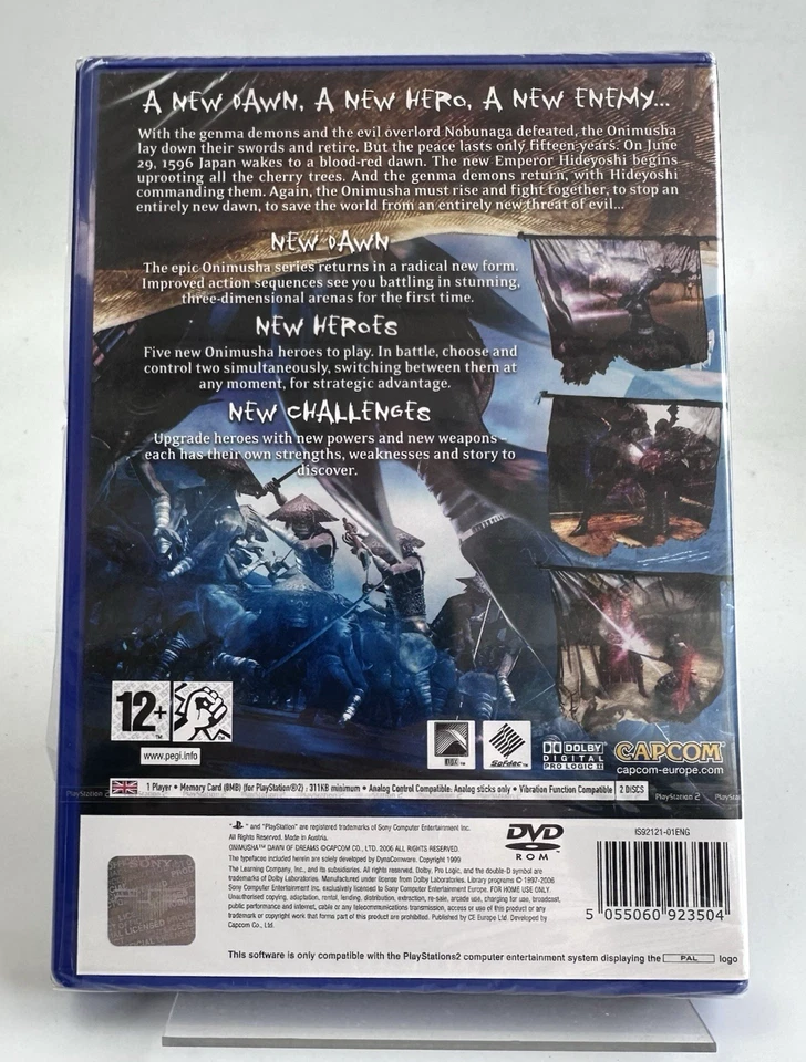 PS2 Onimusha Dawn Of Dreams, New And Factory Sealed - Image 2 of 4