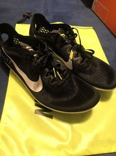 Nike Zoom Matumbo 3 running track spikes, M 13 W 14.5 Black/White 83599 017