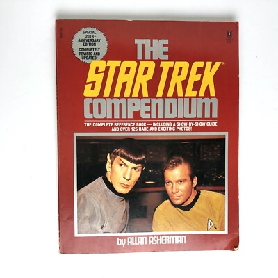 Star Trek Next Generation Compendium Complete Reference Book by Allan Asherman