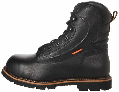 Golden Retriever Men's 8970 Work Boot, Black Buffalo Size 11.5W
