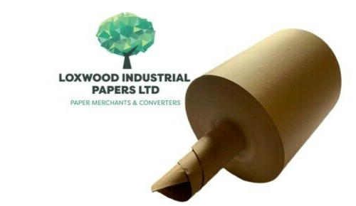 Void fill packaging paper. infill coreless 540m X 350mm 80gsm packing filler - Picture 2 of 8