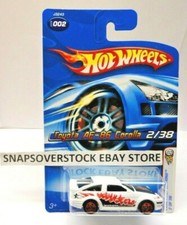 2006 HOT WHEELS WHITE TOYOTA AE-86 COROLLA, FIRST EDITIONS 2/38, HW 2, VHTF