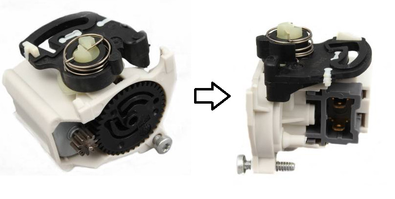 Serrure coffre Peugeot 206 ne ferme plus ? Changez le moteur électrique de verrouillage hayon