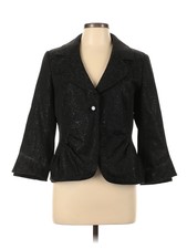 Nina Cole Women Black Blazer 10