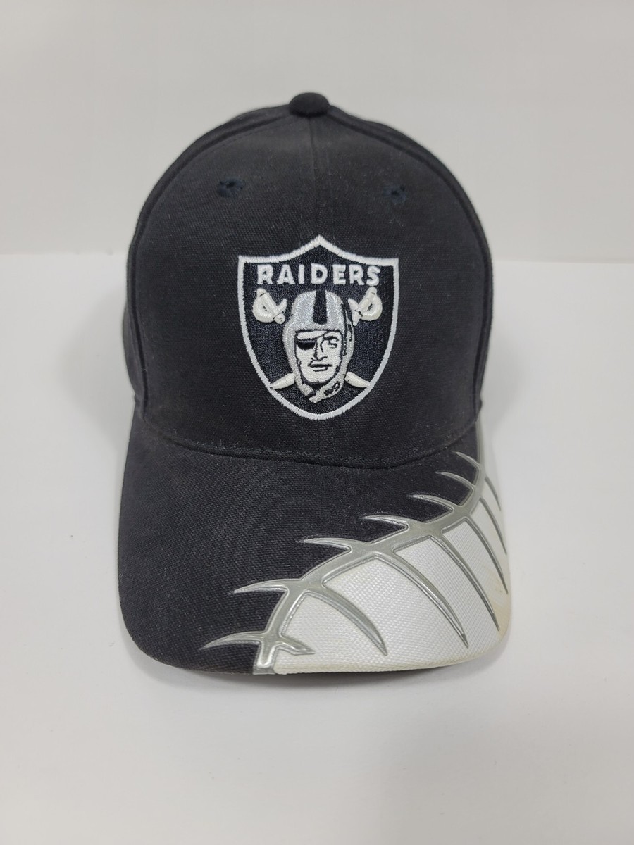 RAIDERS キャップ NFL ロゴ付き Reebok社製 Raiders Football NFL Reebok Authentic Sideline Hat Cap AFC