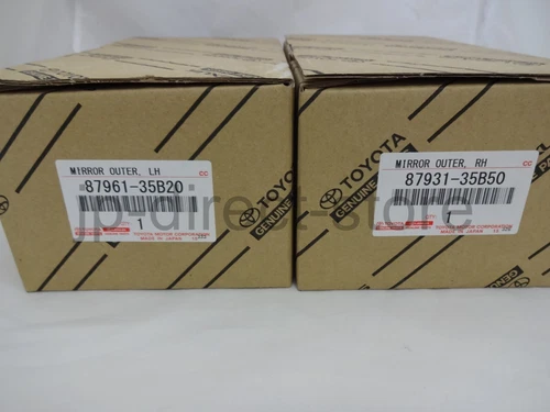 Genuine Toyota GSJ15 GSJ15W FJ CRUISER Outer Rear View Mirror L+R Set OEM