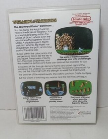 Wizards & Warriors (Nintendo NES) con manuale, custodia di ricambio, PCB blu *LEGGI*