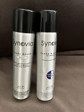 Synovia Renew (Brown) and Suede Nubuck Cleaner - 5oz cans almost full