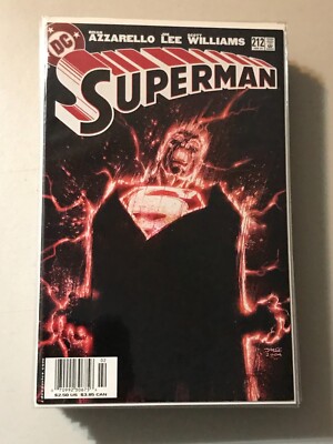 SUPERMAN #212 NM JIM LEE COVER - NEWSSTAND DC COMICS 2005 VERY RARE