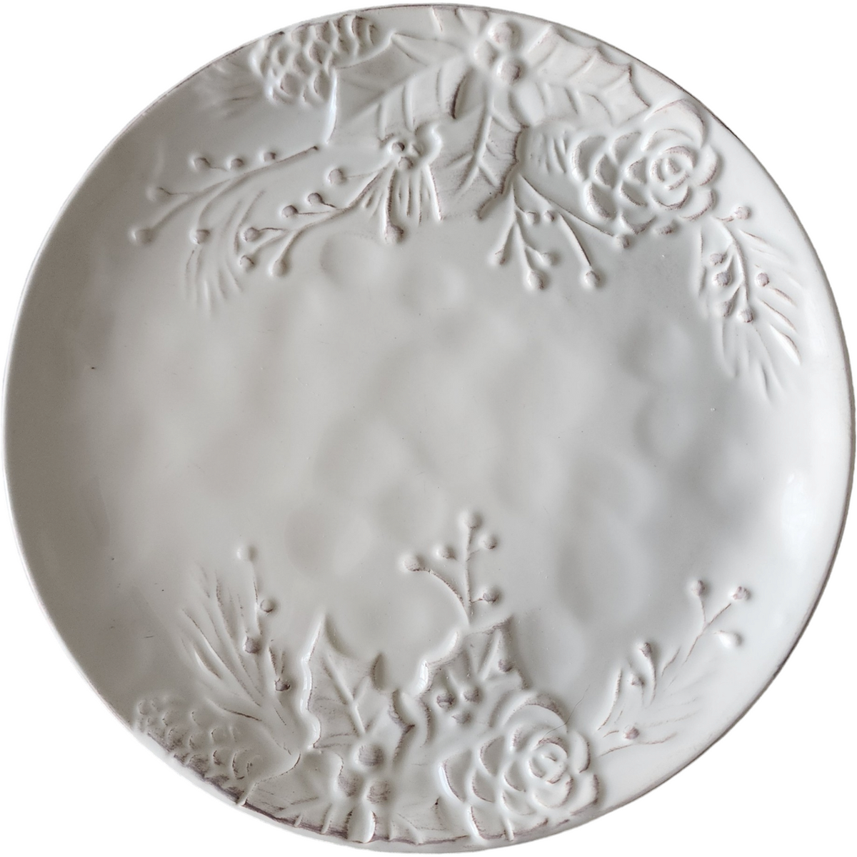 Rim Country Pottery Exclusive Design Hand Carved Ceramic Succulent  Patterned Pla