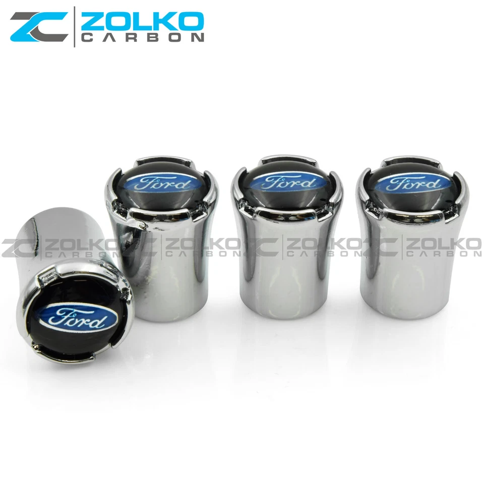 TAPAS DE VÁSTAGO DE VÁLVULA NEUMÁTICO DE RUEDA PLATEADO - VENDEDOR DE EE. UU. VT27 Foto 2 de 4