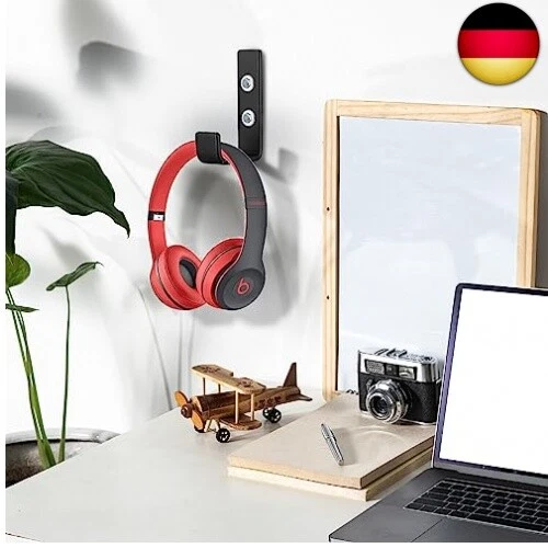 Qeapug 2Stk schwerlast Wandhaken, J Form Garage Haken, Schwarz Universalhaken - Bild 6 von 8