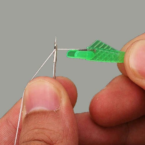 10Pcs Sewing Machine Needles Threader Self-Threading Quick Sewing Needle  - Zdjęcie 1 z 12