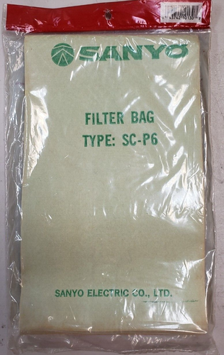 GENUINE SANYO SC-P6 Bags ( 3 pack) - Picture 3 of 4