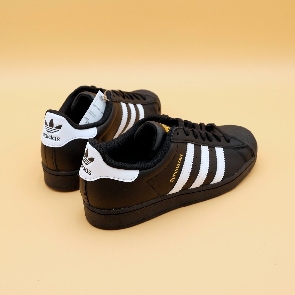 adidas SUPERSTAR ブラック　エナメル Mens adidas Superstar Shelltoe Triple Black G14748 Shoes