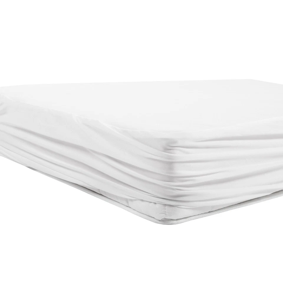 Molton Waterproof Mattress Topper Mattress Protector Fitted Sheet Waterproof - Image 4 of 4