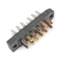 12 pin male Tuchel connector as used on Telefunken V76m, TAB, Siemens, etc. T1