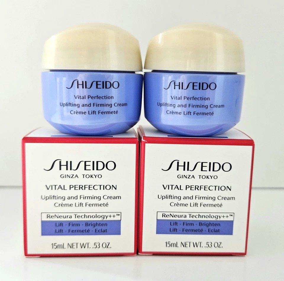 Shiseido Vital Perfection 30 ml Uplifting and Firming Cream ( 2x 15 ml )