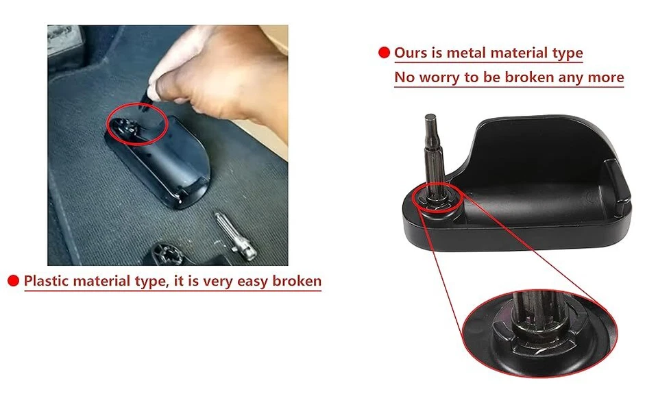 Metal Hood Latch Release Handle Left For Audi TT TTs 2008-2015 2.0L 3.2L 2-Door - Imagem 3 de 4