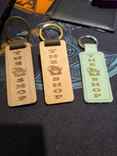Customized Laser Engraved Keychains. Personalized Gift