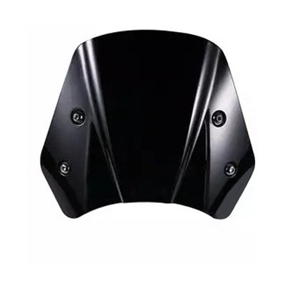 Motorrad Windschild / Windschutzscheibe universell RW2 schwarz gebraucht