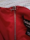 Woman RED SHIMMERY PANTS — photo 3
