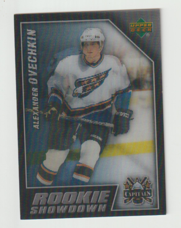 05/06 UPPER DECK SIDNEY CROSBY & ALEXANDER OVECHKIN RS-SCAO ROOKIE SHOWDOWN NRMT
