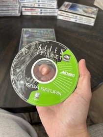 Sega Saturn Game Alien Trilogy CIB Complete In Box 