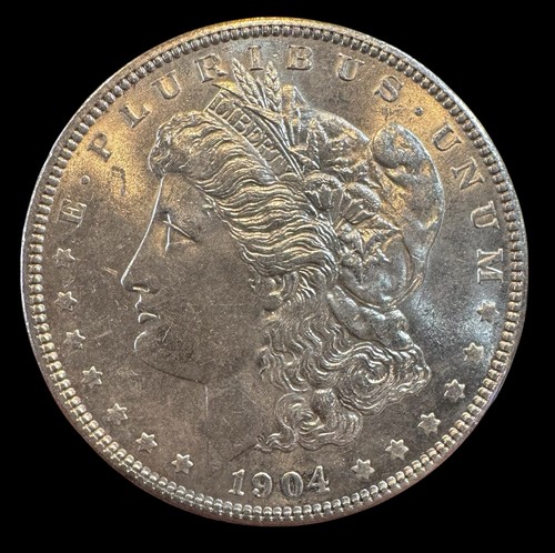 1904 P $1 Morgan Silver Dollar, 8/14/25, Lot #2, Free Shipping