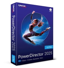 Cyberlink PowerDirector 2025 Ultra / 1 Gerät / Dauerlizenz / BOX