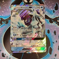 The Pokémon Company Alolan Ninetales GX Ultra Rare Holo Guardians Rising 22/145 on eBay