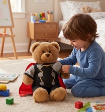 Build A Bear Wearing Thor Outfit Clothes Marvel BABW