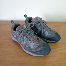Karrimor Traveller Supa 2 Hiking Walking Shoes Trainers Grey Blue Ladies Size 5