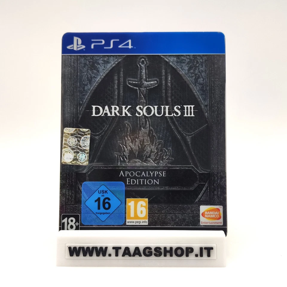 Dark Souls III 3: Apocalypse Edition PAL ITA STEELBOOK LIMITED PS4 PlayStation 4, foto 3 di 5
