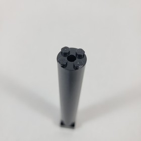 LEGO Ship Mast Black Support 2 x 2 x 11 Solid Pillar 4184 4195 Part 6168c01 6243