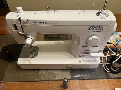Baby Lock Accomplish Sewing Machine