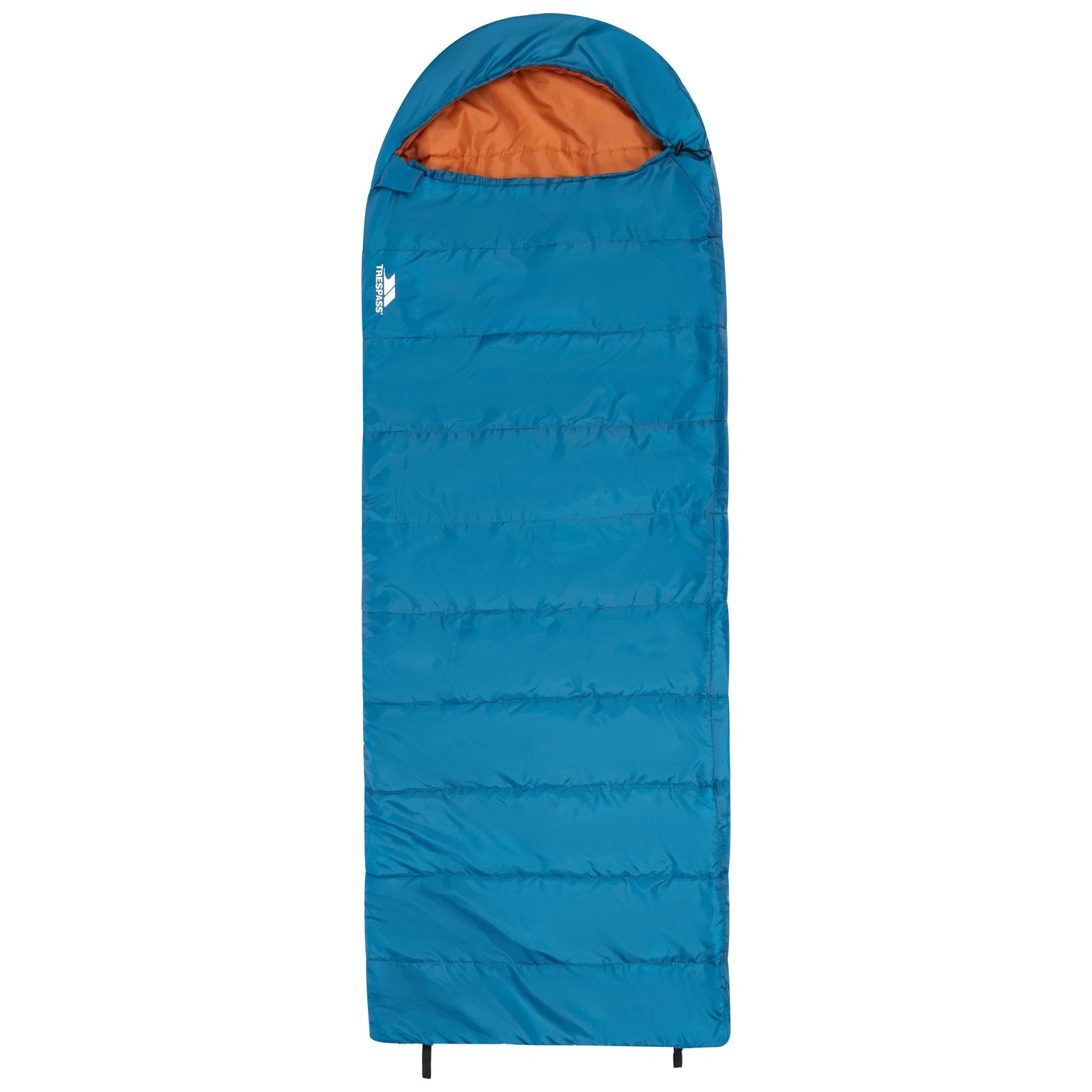 Trespass Lightweight Rectangular Shape with Hood Sleeping Bag - Vista