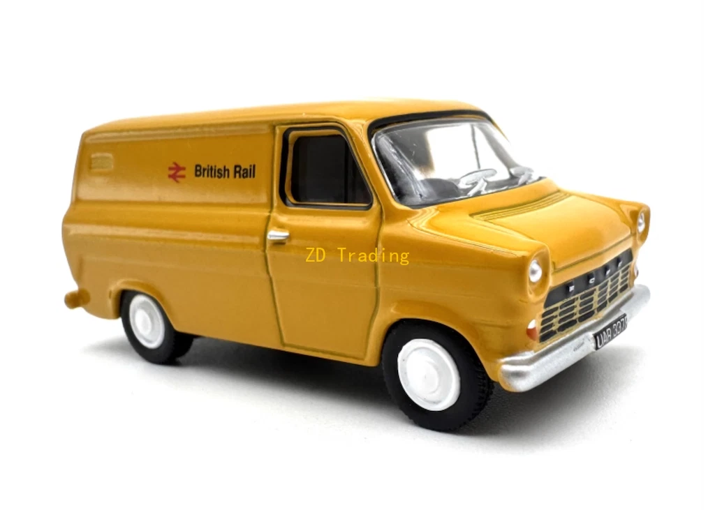 VANS ZD 1:76 Giallo British Railway Transport Van Veicolo Modello Diecast Metal Car BN