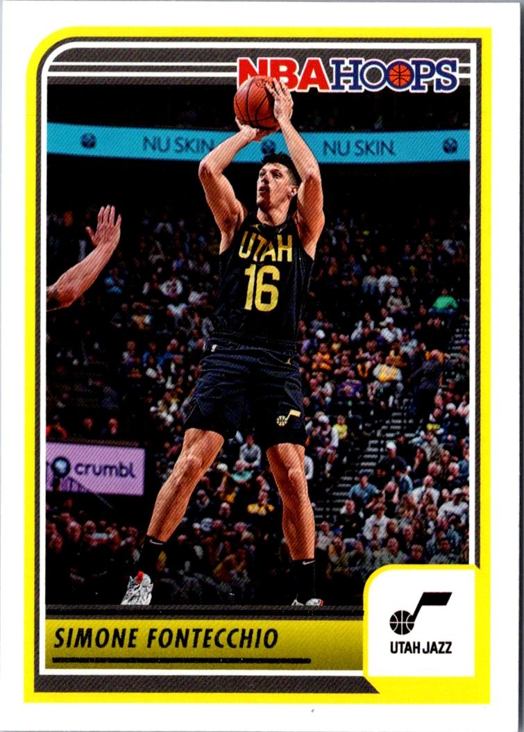 2023-24 Hoops #144 Simone Fontecchio