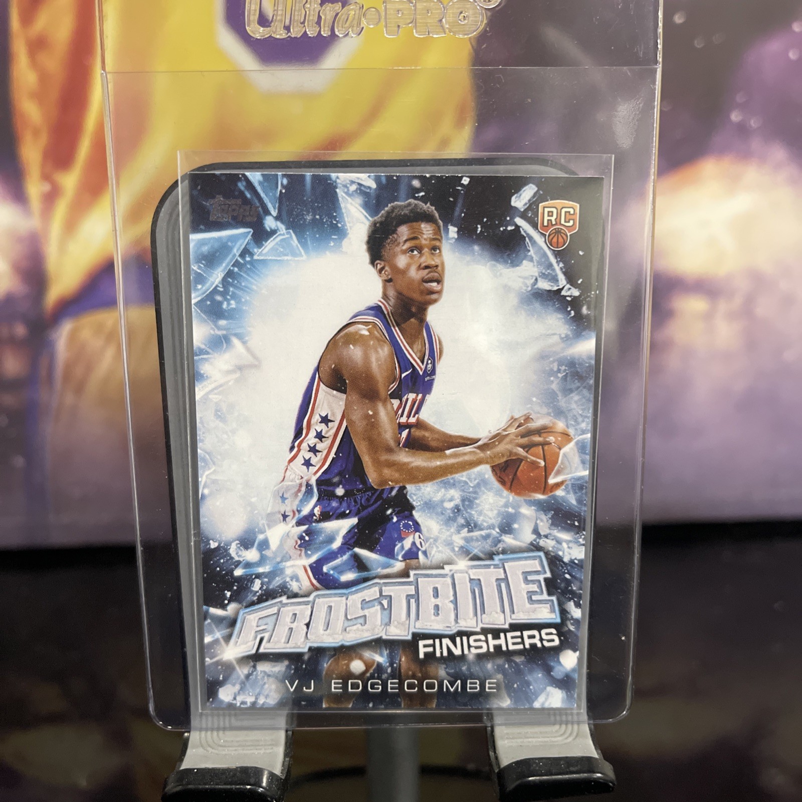 2025-26 Topps Holiday VJ Edgecombe RC Frostbite Finishers CASE HIT #FF-VE  76ers
