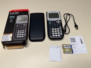 NUOVA CALCOLATRICE GRAFICA TEXAS INSTRUMENTS TI 84 PLUS SCATOLA APERTA