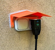 Rain Shield Cover for Outdoor Socket – Weatherproof Electrical Protector