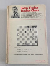 BOBBY FISCHER TEACHES CHESS HC 1st Edition