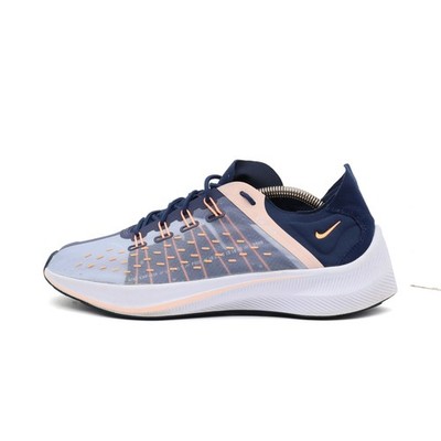 Nike Damen EXP-X14 Sportschuhe Blau/Orange Niedrigschaft Laufschuh EU 42