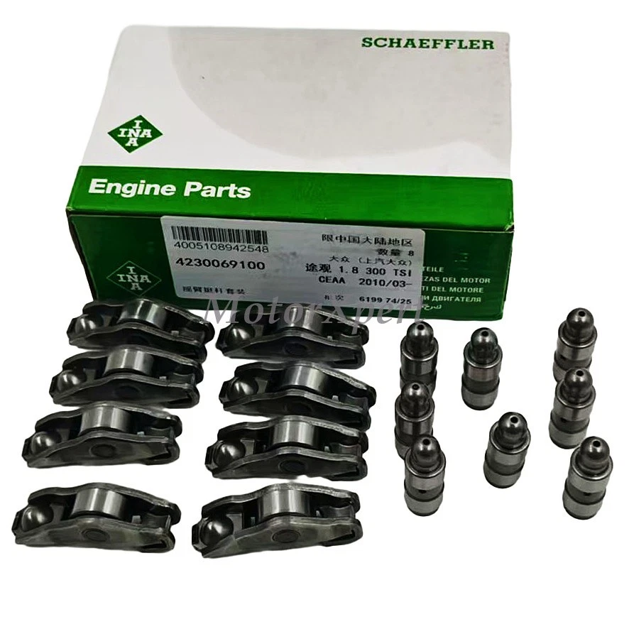 Juego de brazos basculantes y elevadores hidráulicos 8* OEM INA para VW CC AUDI A3 2007--2017 1.8 Foto 2 de 4